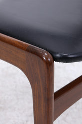 Fire Chair von Kai Kristiansen | Mid Century Stuhl aus Palisander & Leder