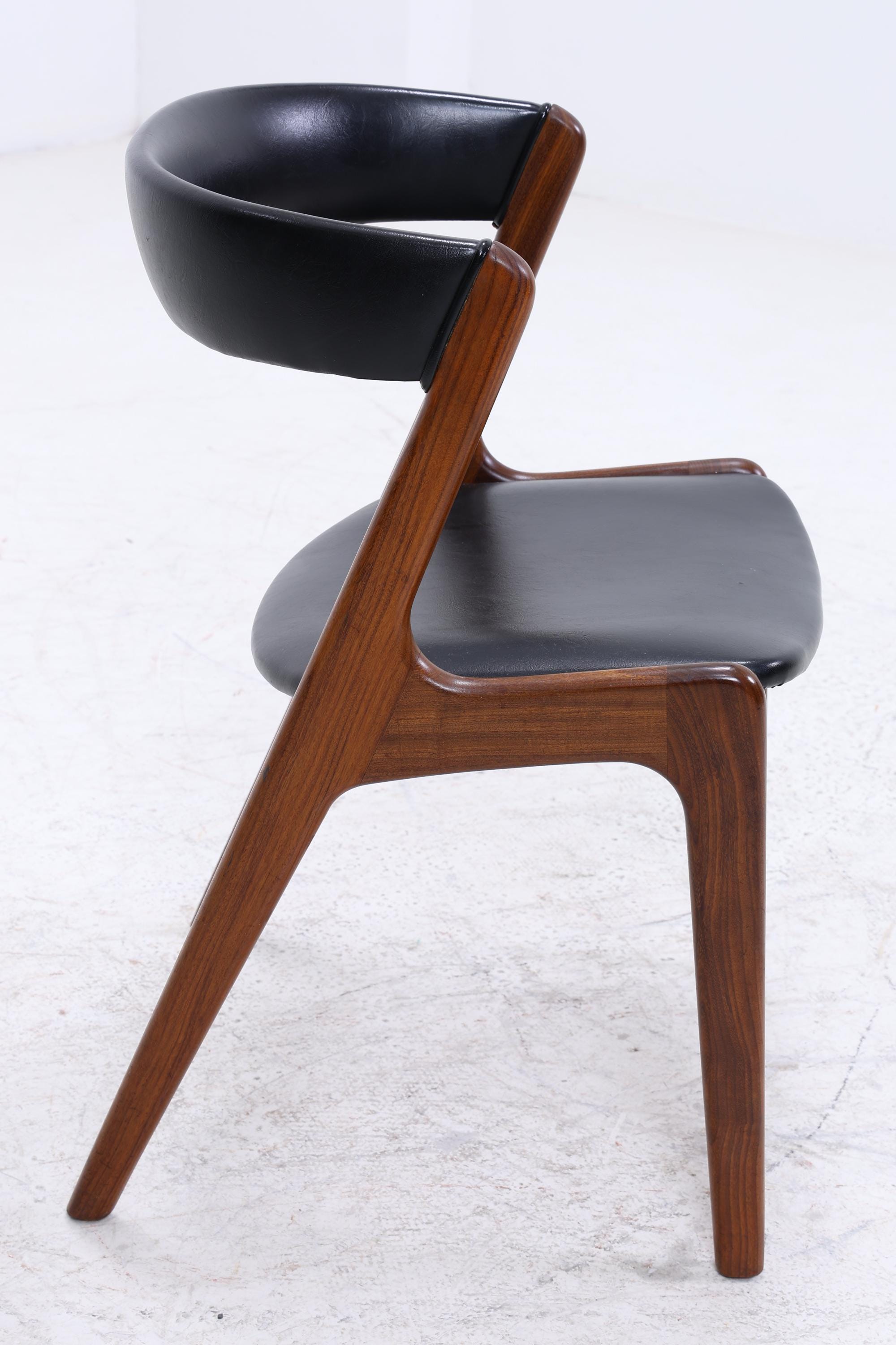 Fire Chair von Kai Kristiansen | Mid Century Stuhl aus Palisander &amp; Leder