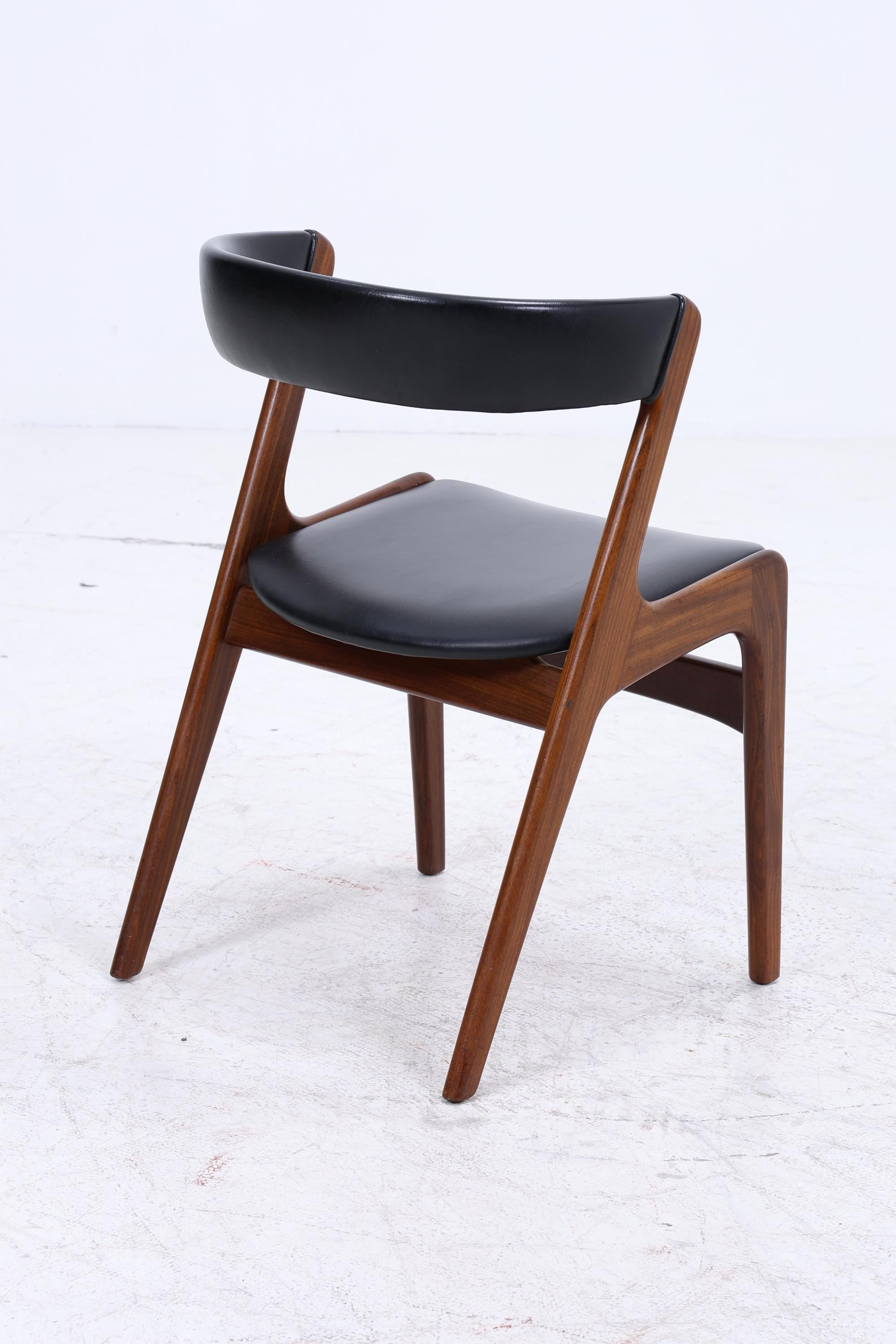 Fire Chair von Kai Kristiansen | Mid Century Stuhl aus Palisander &amp; Leder