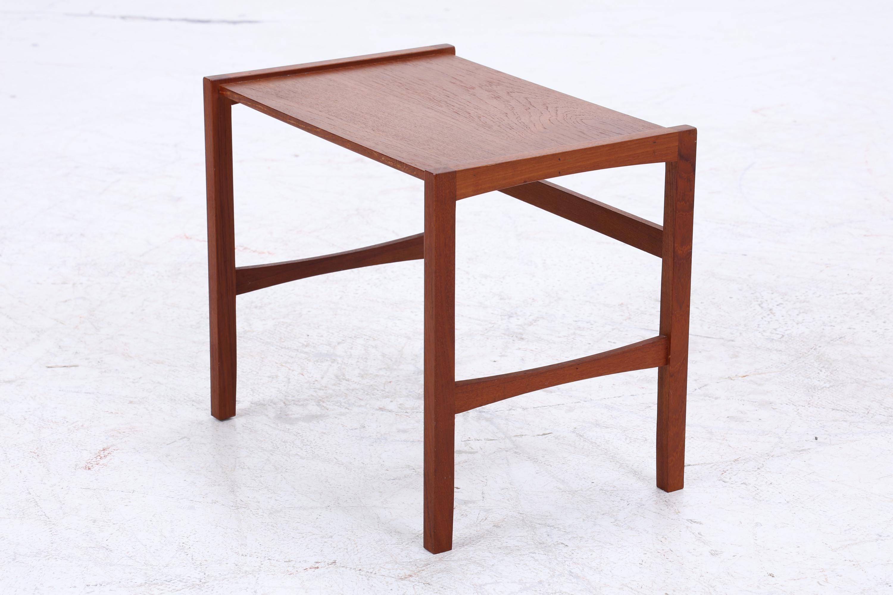 Vintage Beistelltisch | Mid Century Couchtisch | Telefontisch 60er Jahre Eckig