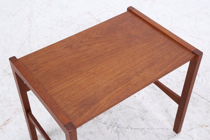 Vintage Beistelltisch | Mid Century Couchtisch | Telefontisch 60er Jahre Eckig