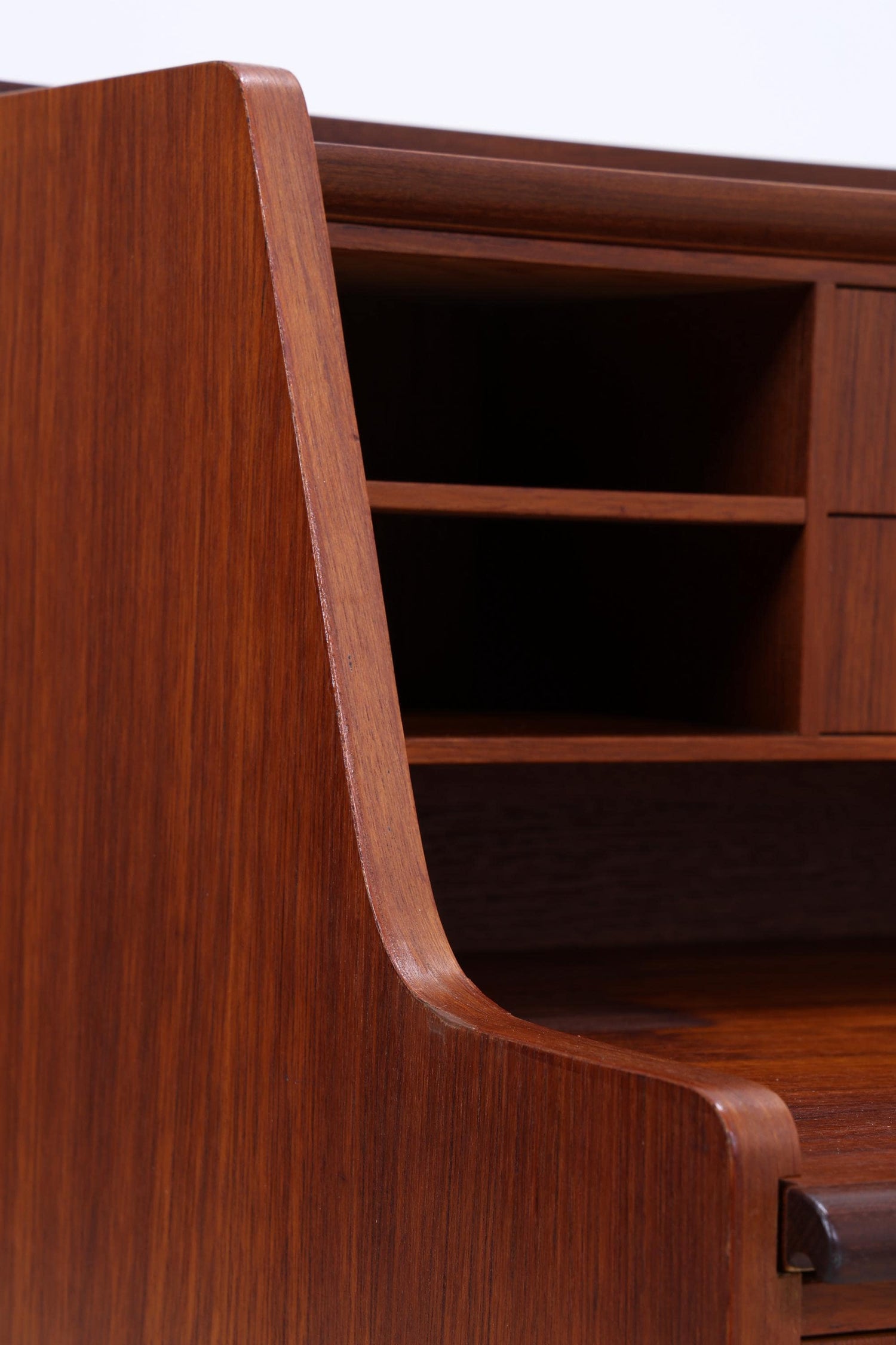 Vintage Teak Sekretär 60er Jahre | Danish Design Mid Century Schrank Retro Holz Aufbewahrung