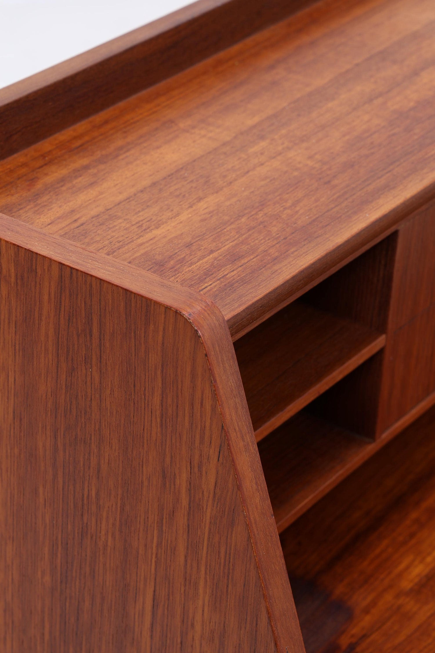 Vintage Teak Sekretär 60er Jahre | Danish Design Mid Century Schrank Retro Holz Aufbewahrung