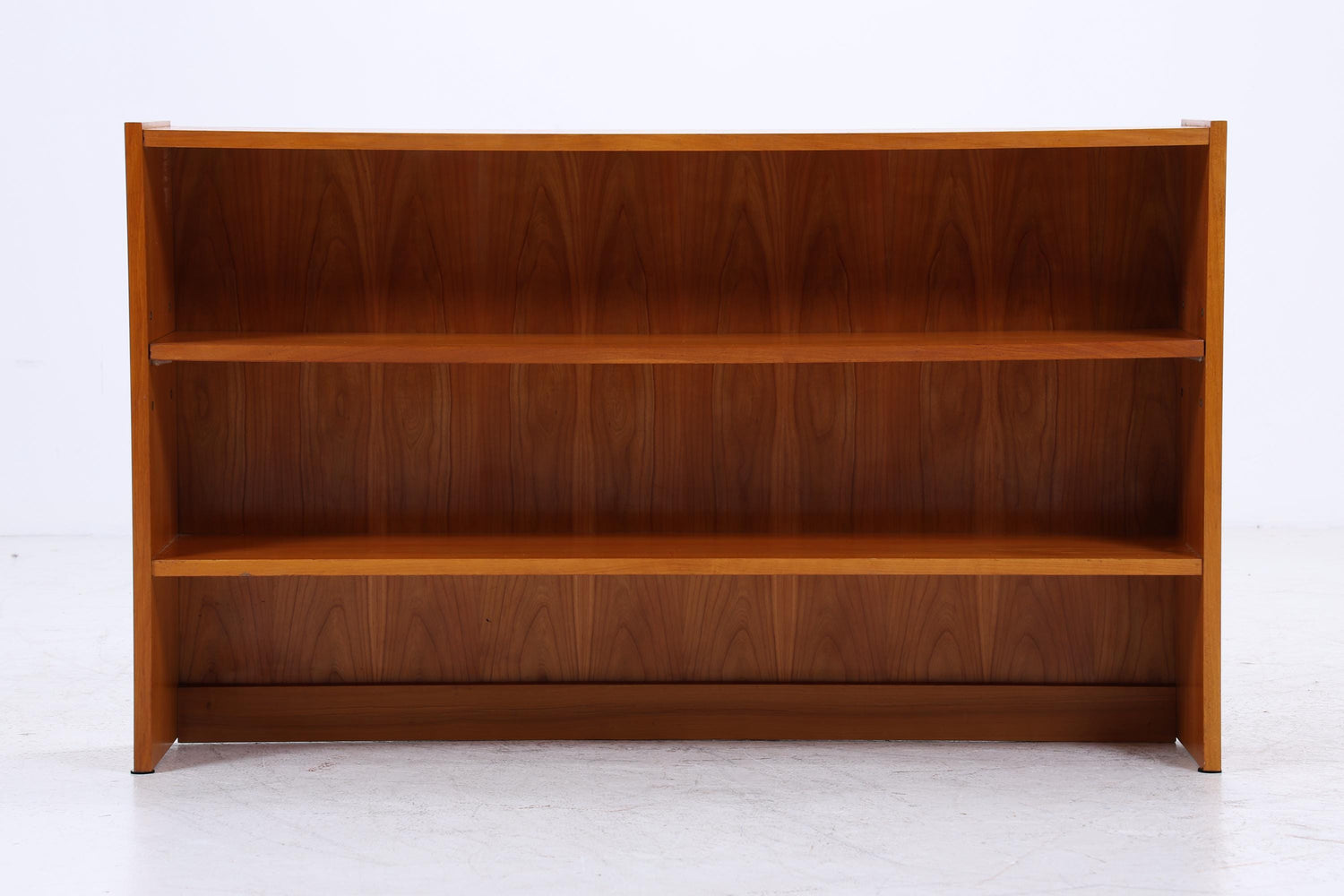 Kleines Vintage Bücherregal aus Birke | Mid Century Regal | 60er Retro Holz Aufbewahrung