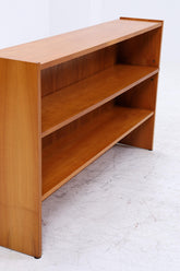 Kleines Vintage Bücherregal aus Birke | Mid Century Regal | 60er Retro Holz Aufbewahrung