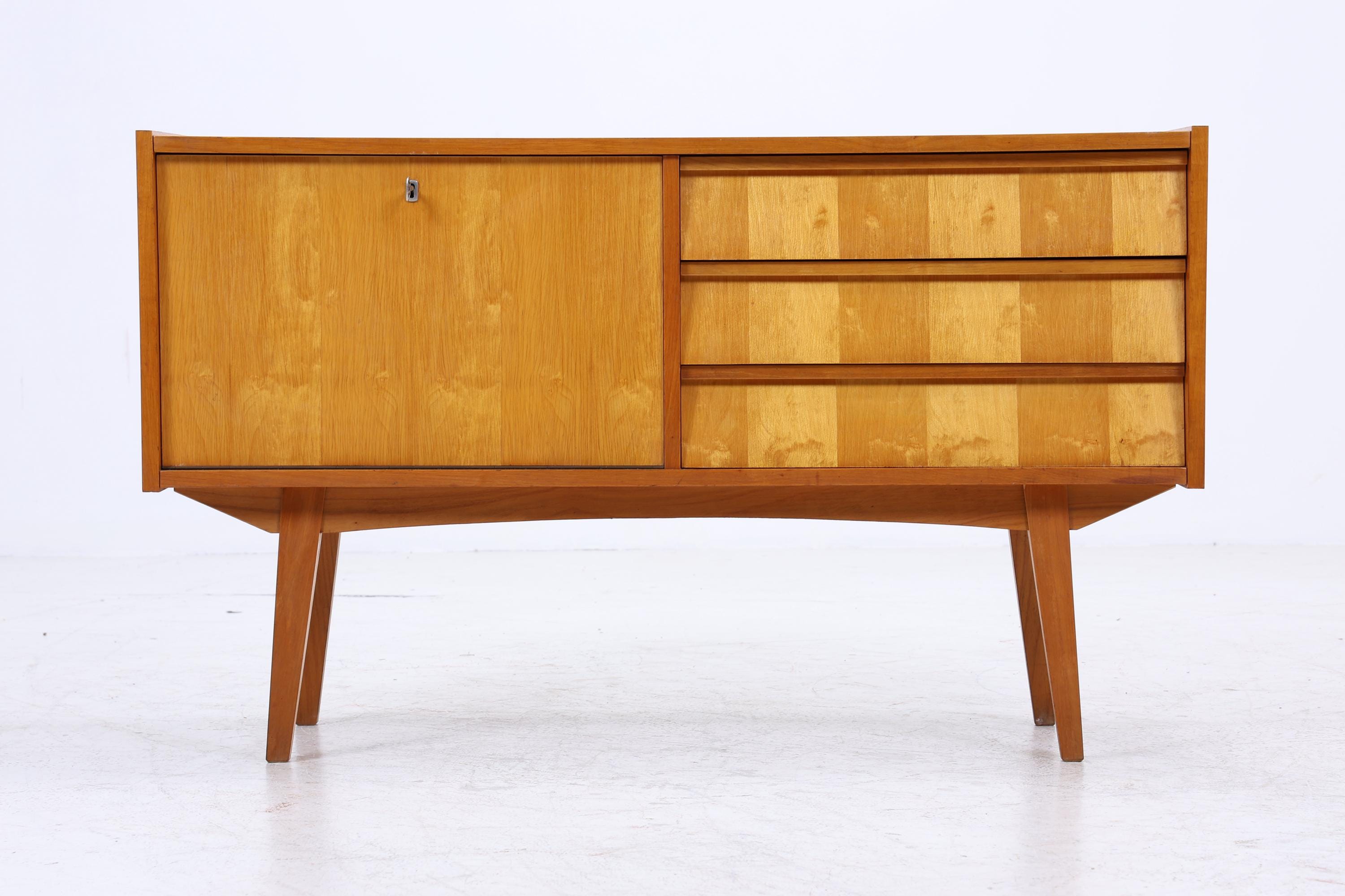 Vintage Kommode | Mid Century Schubladen Schrank Holz Aufbewahrung 60er Jahre