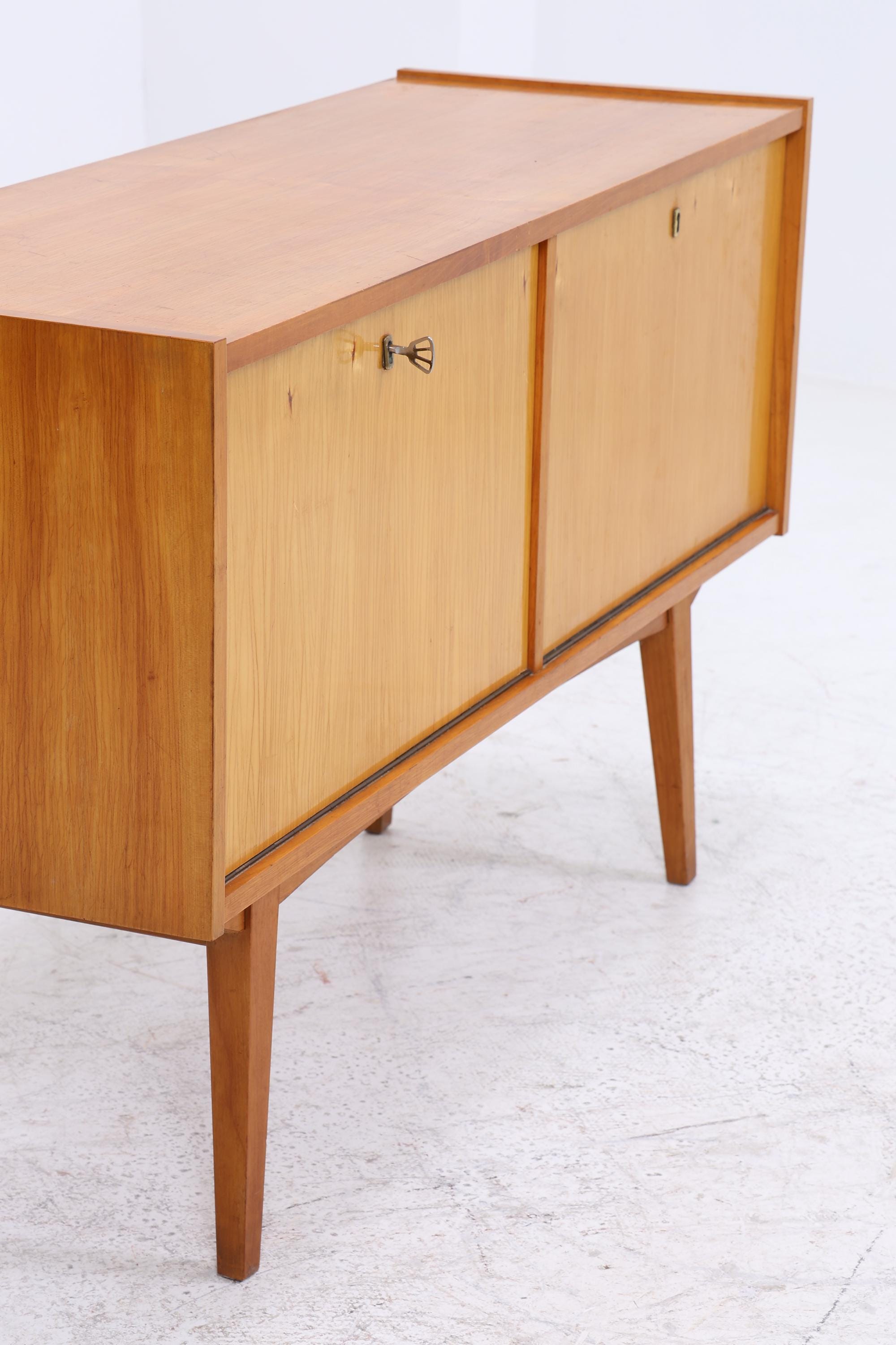 Vintage Kommode | Mid Century Schubladen Schrank Holz Aufbewahrung 60er Jahre