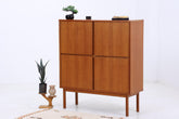 Vintage Schrank 60er Jahre | Mid Century Highboard Holz Aufbewahrung