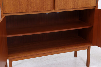 Vintage Schrank 60er Jahre | Mid Century Highboard Holz Aufbewahrung