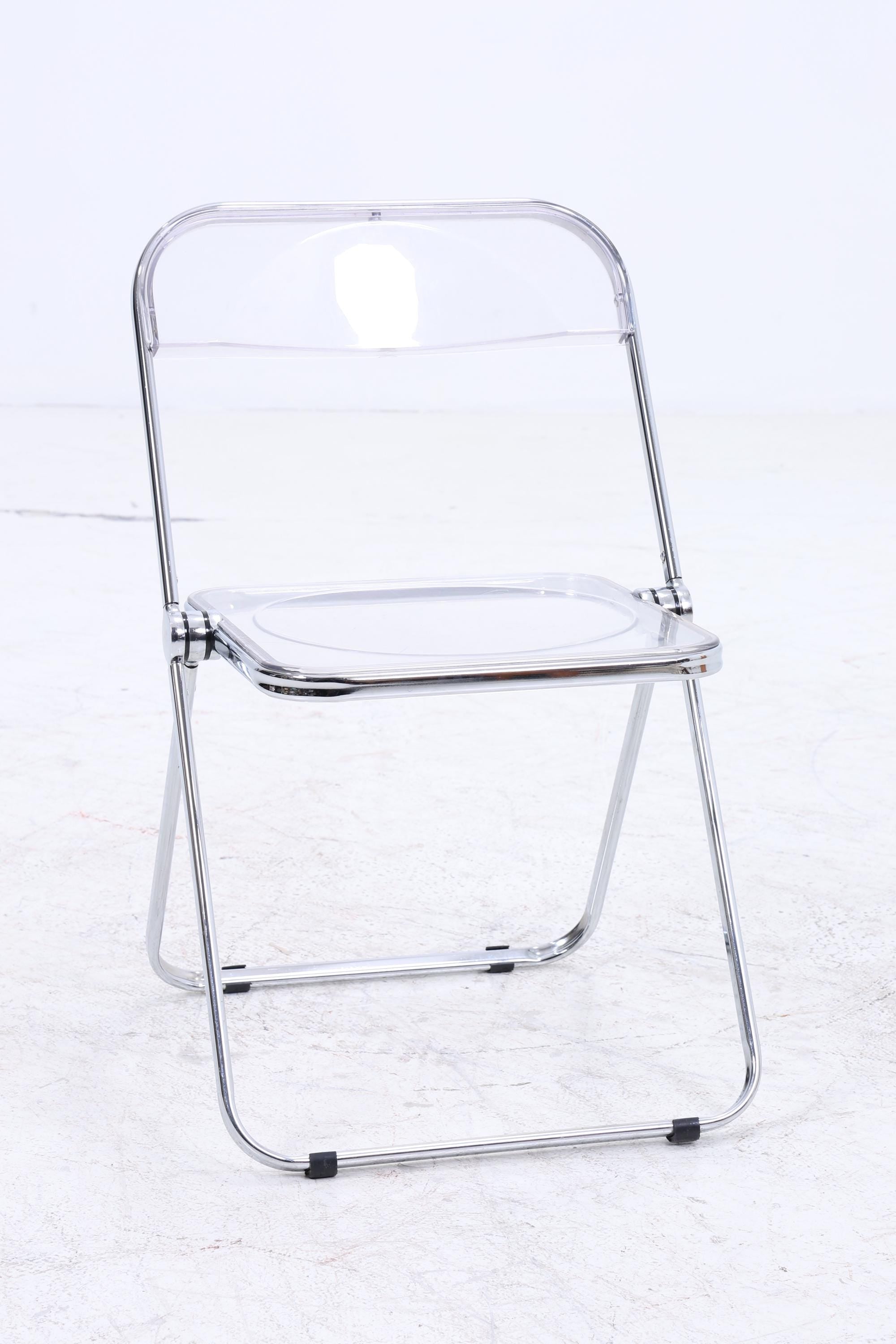 1v10 Castelli Plia Klappstuhl | Giancarlo Piretti | Designklassiker 1970er