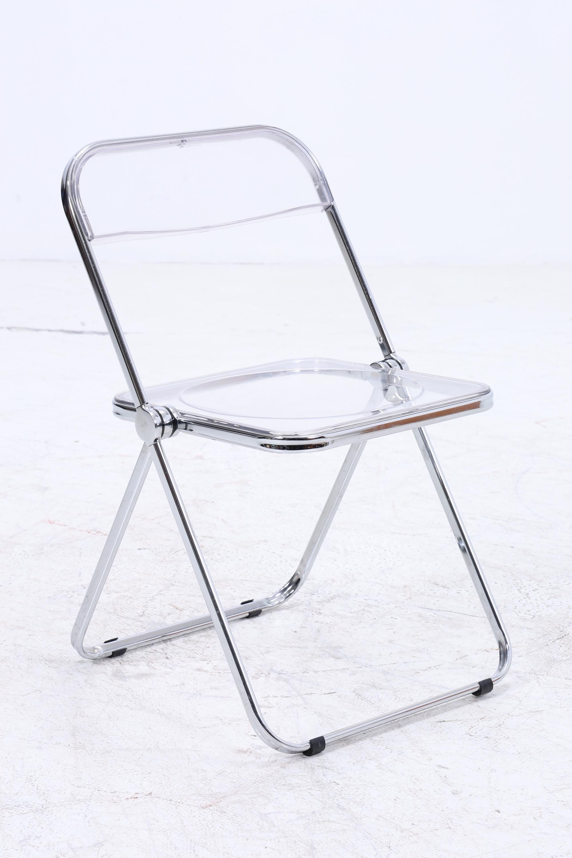 1v10 Castelli Plia Klappstuhl | Giancarlo Piretti | Designklassiker 1970er