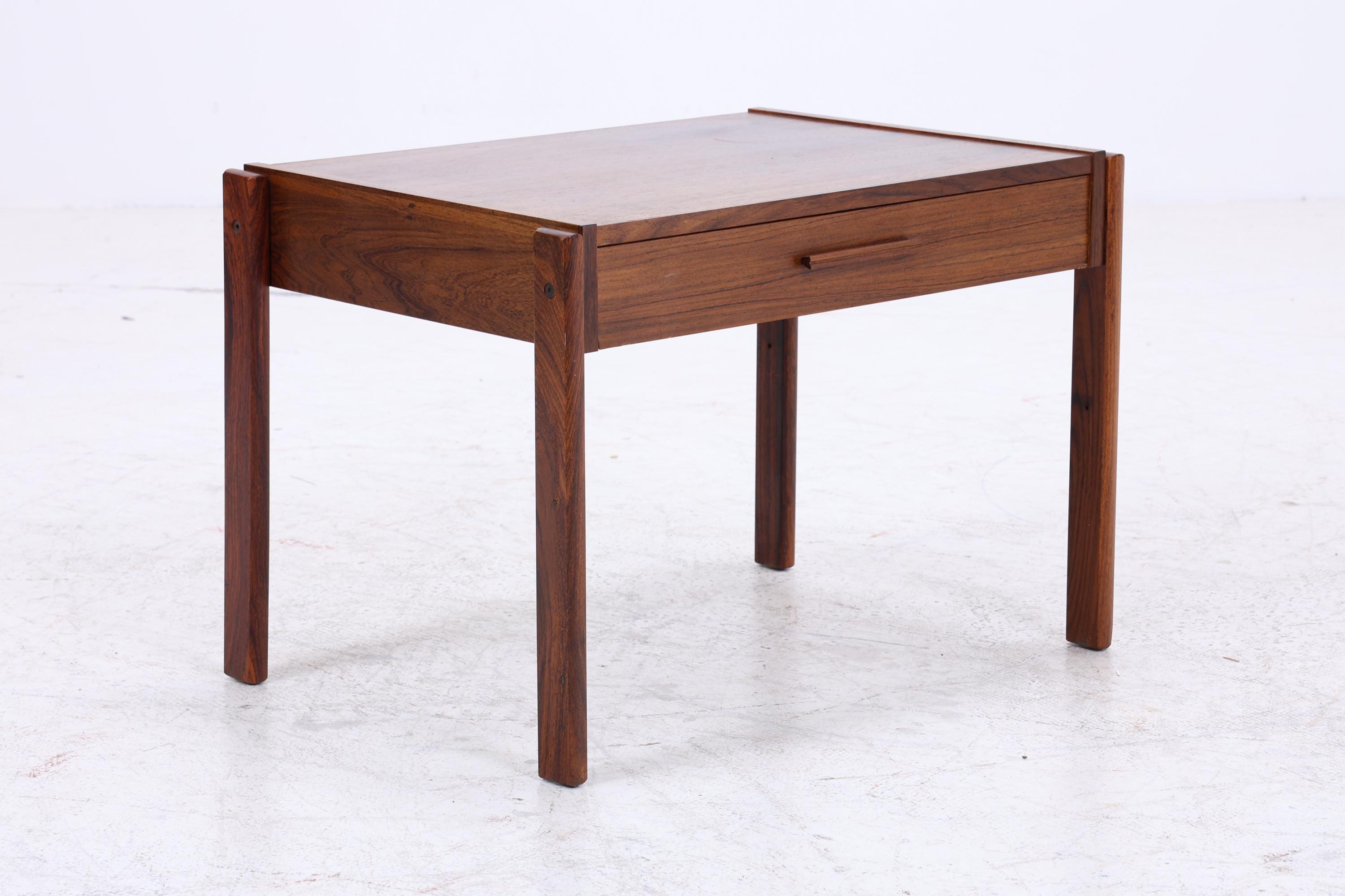 Wunderschöne Vintage Schubladen Kommode | Mid Century Schubladen Nachttisch | Retro 60er Jahre Palisander Aufbewahrung