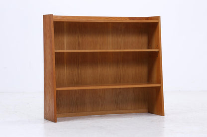 Vintage Hellerau Bücherregal aus Eiche | Mid Century Regal | 60er Retro Holz Aufbewahrung