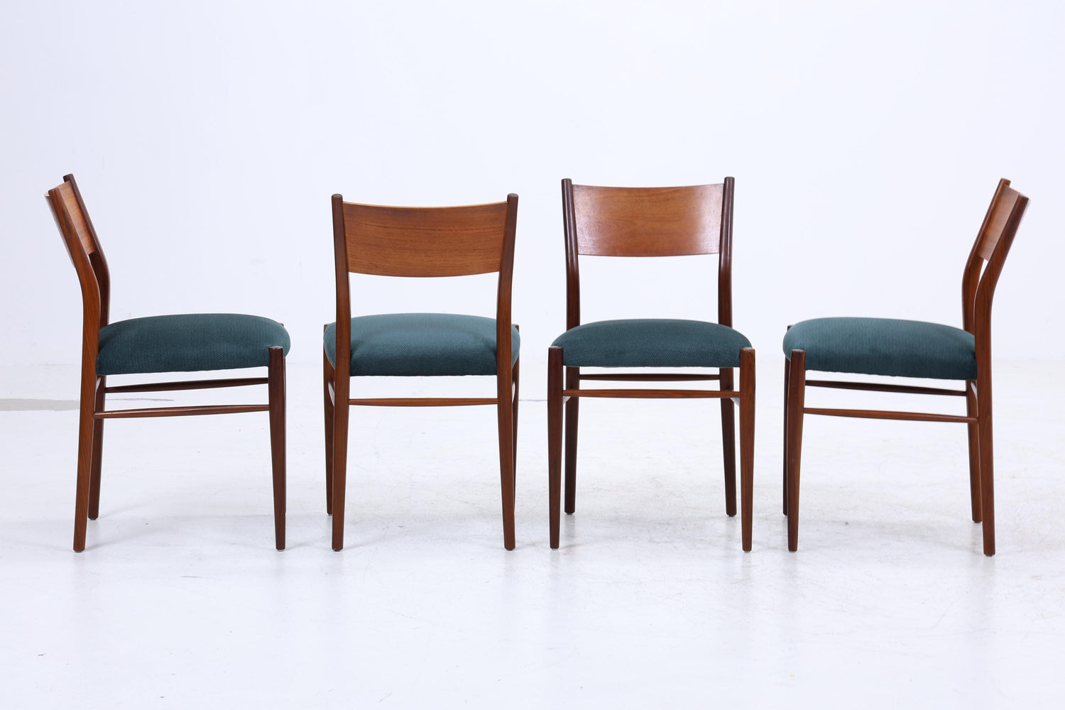 4er Set Teak Stühle von Lübke | Mid Century Design Stuhl | Vintage Designer