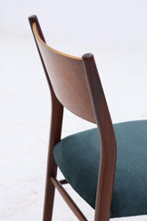 4er Set Teak Stühle von Lübke | Mid Century Design Stuhl | Vintage Designer