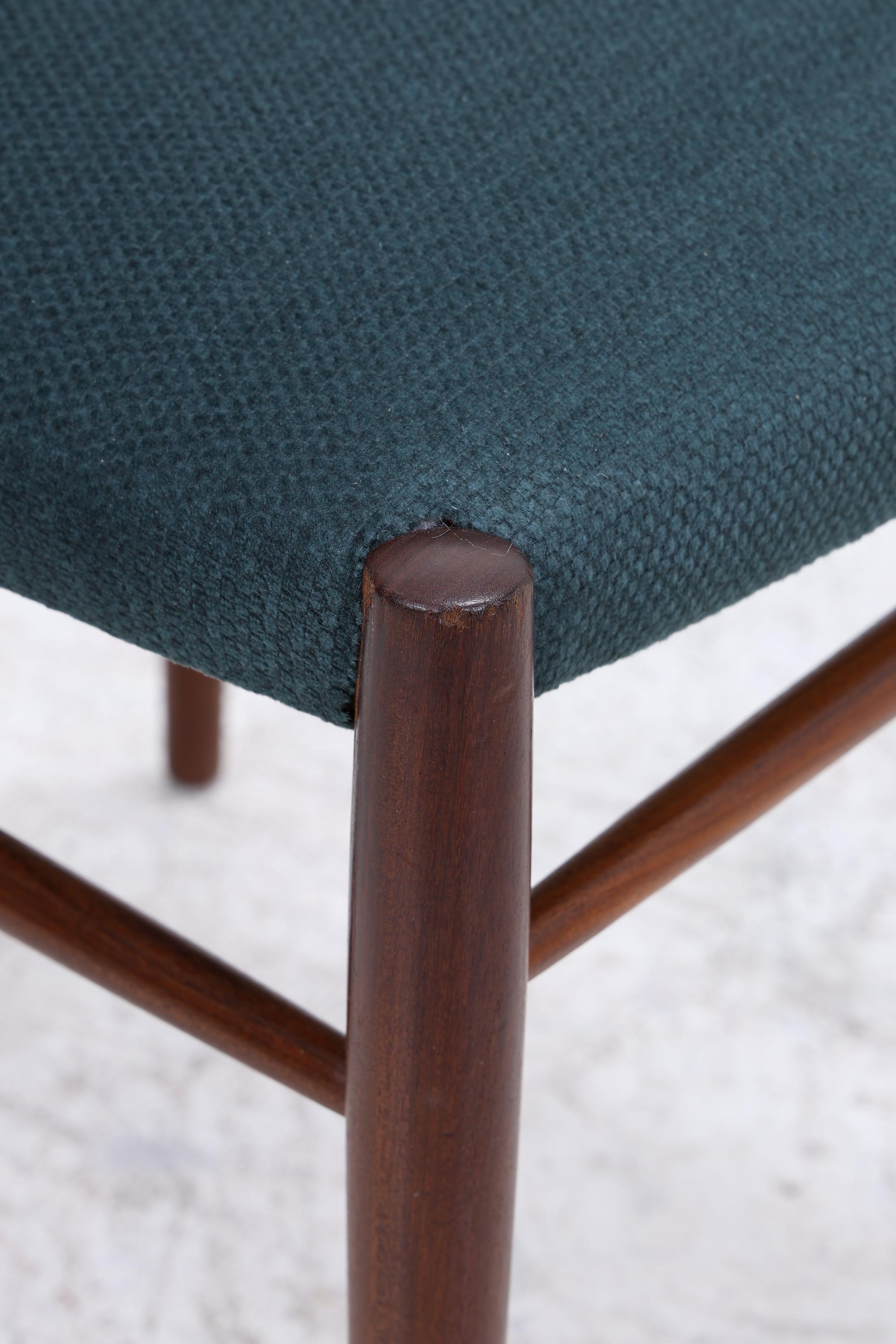 4er Set Teak Stühle von Lübke | Mid Century Design Stuhl | Vintage Designer