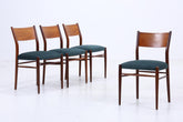 4er Set Teak Stühle von Lübke | Mid Century Design Stuhl | Vintage Designer
