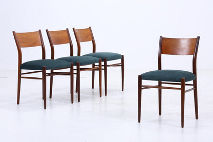 4er Set Teak Stühle von Lübke | Mid Century Design Stuhl | Vintage Designer