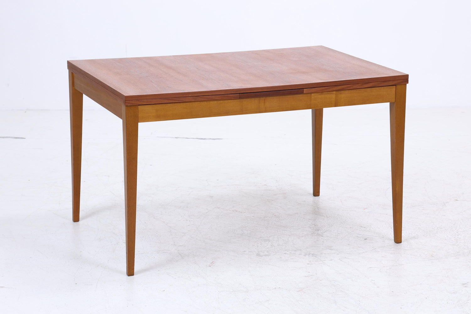 Vintage Esstisch | Mid-Century Ausziehbarer Küchentisch 1960er Holz