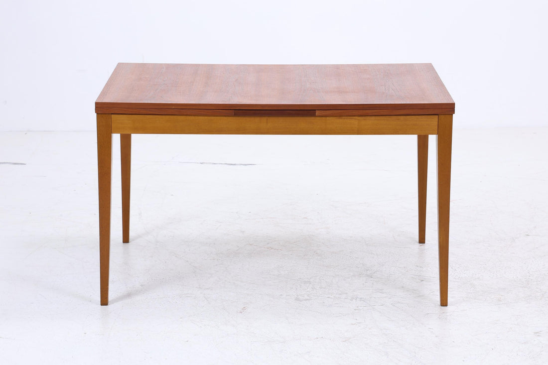 Vintage Esstisch | Mid-Century Ausziehbarer Küchentisch 1960er Holz