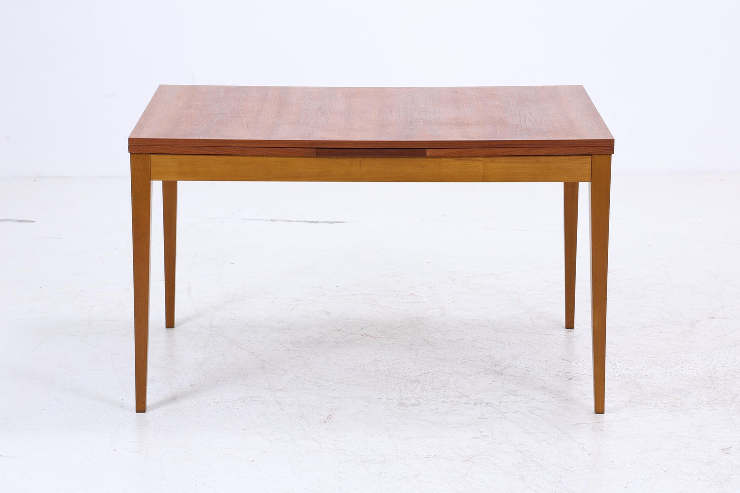 Vintage Esstisch | Mid-Century Ausziehbarer Küchentisch 1960er Holz