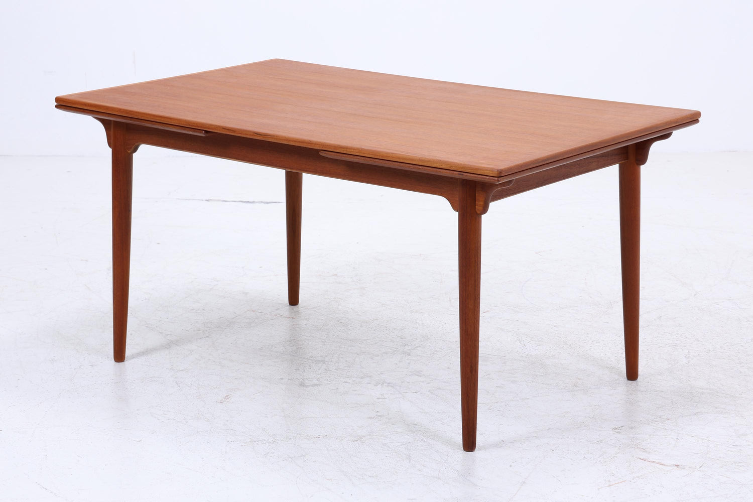 Omann Jun Modell 54 Teak Esstisch | Danish Design Ausziehtisch Mid Century 60er