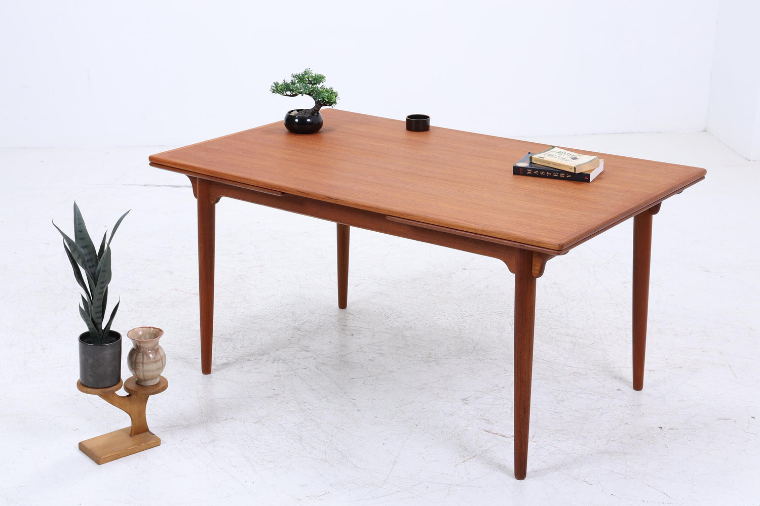 Omann Jun Modell 54 Teak Esstisch | Danish Design Ausziehtisch Mid Century 60er
