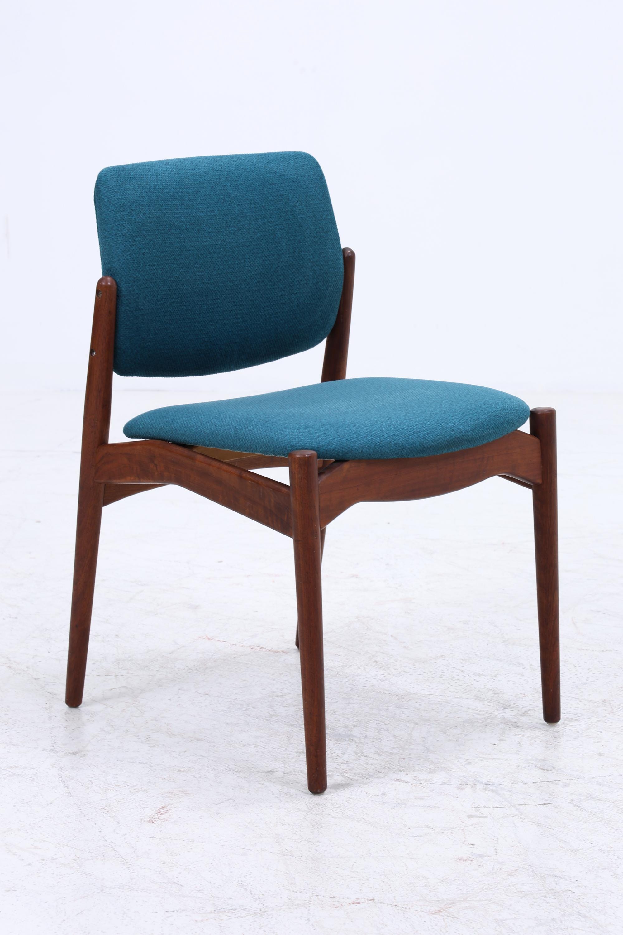 Erik Buch – Model 66 „Captain“ Vintage Teak Stühle 2er Set | Ørum Møbelfabrik Danish Design