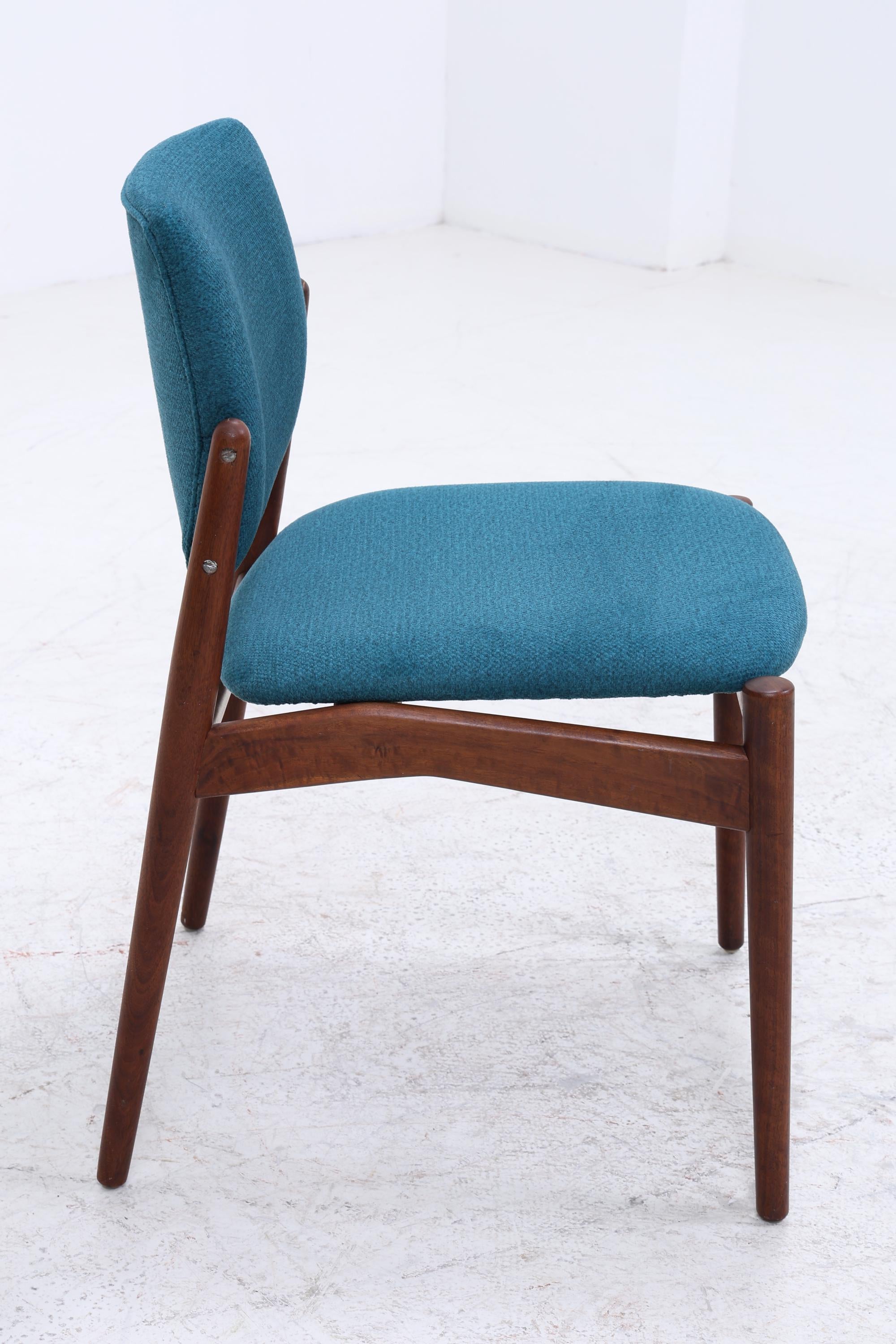 Erik Buch – Model 66 „Captain“ Vintage Teak Stühle 2er Set | Ørum Møbelfabrik Danish Design