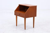 Vintage Teak Mini Kommode 60er Jahre | Danish Design Mid Century Holz Nachttisch mit Schubladen Aufbewahrung