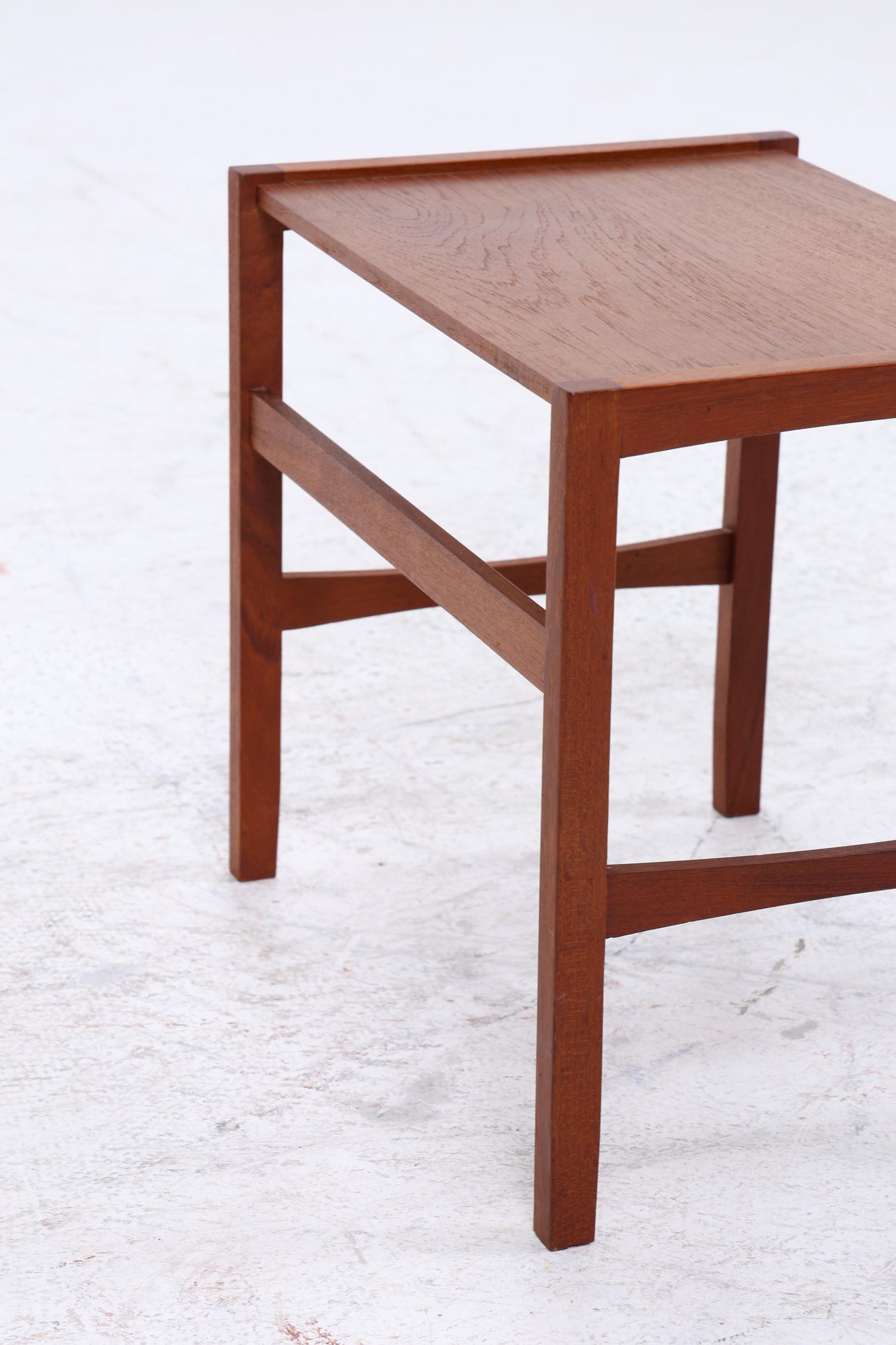 Vintage Beistelltisch | Mid Century Couchtisch | Telefontisch 60er Jahre Eckig