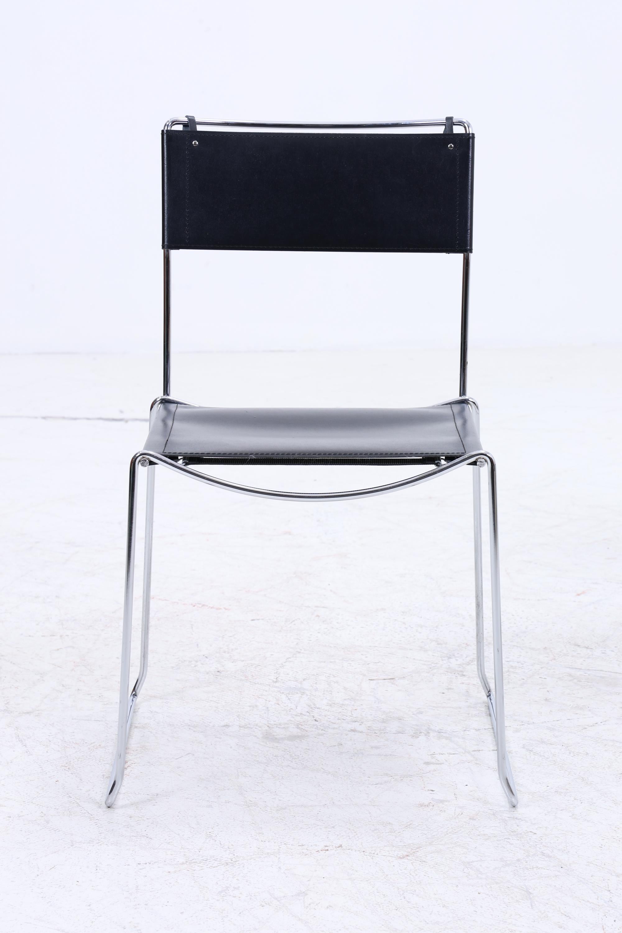 5er Set Design Stühle | Giandomenico Belotti für Alias | Italienisches Industriedesign