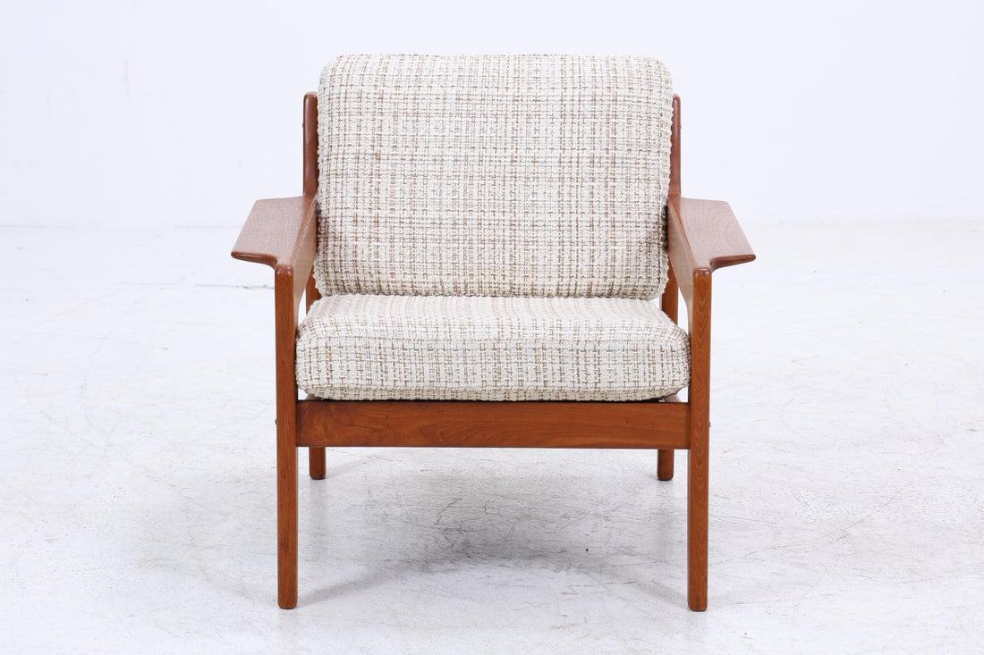 Dänischer Teak Sessel | Arne Wahl Iversen für Komfort | Mid Century Lounge Chair