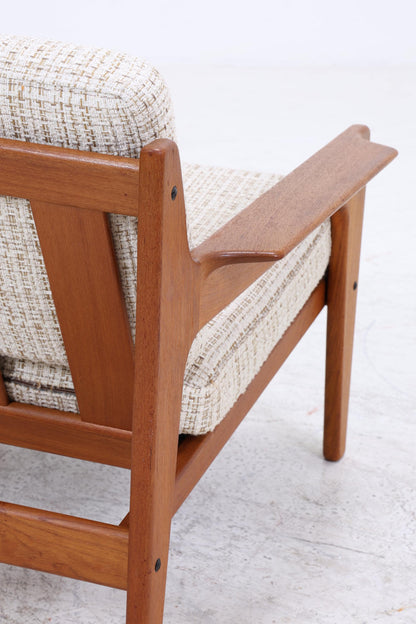 Dänischer Teak Sessel | Arne Wahl Iversen für Komfort | Mid Century Lounge Chair