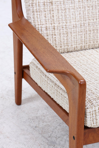 Dänischer Teak Sessel | Arne Wahl Iversen für Komfort | Mid Century Lounge Chair