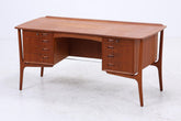 Vintage Teak Schreibtisch | Svend Aage Madsen für HP Hansen | Dänisches Mid-Century Design