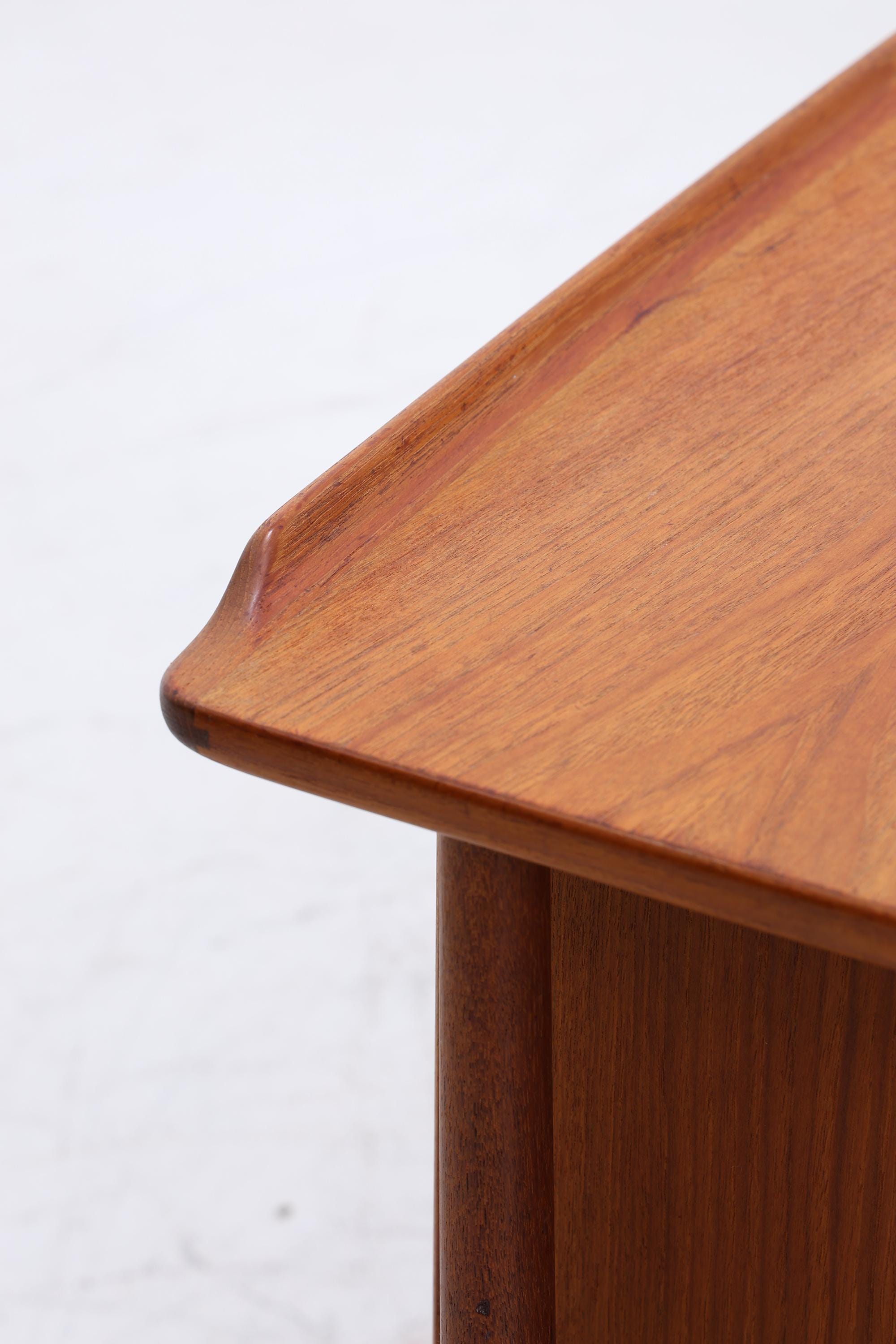 Vintage Teak Schreibtisch | Svend Aage Madsen für HP Hansen | Dänisches Mid-Century Design