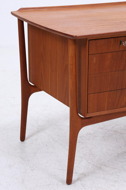 Vintage Teak Schreibtisch | Svend Aage Madsen für HP Hansen | Dänisches Mid-Century Design