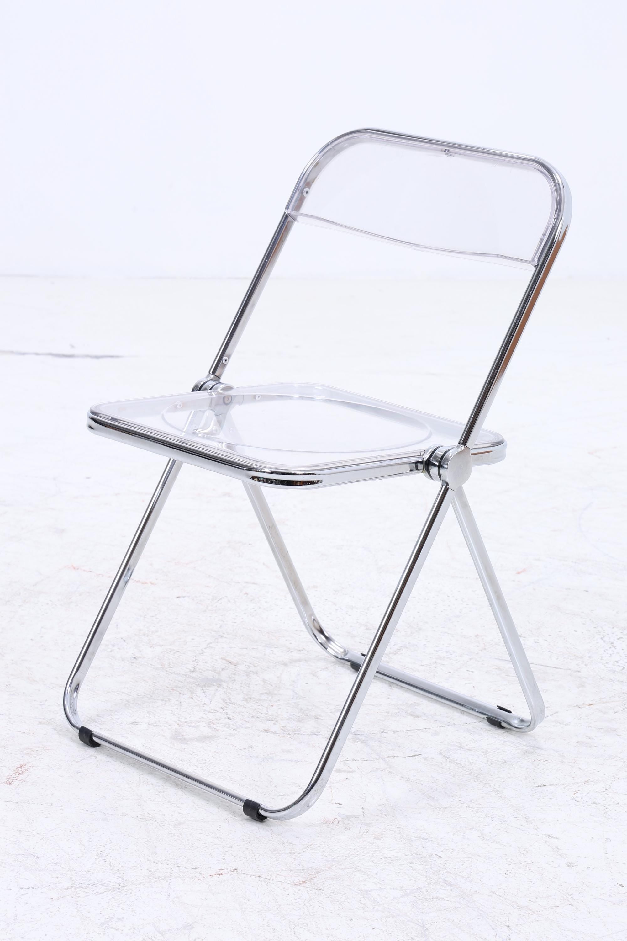 1v10 Castelli Plia Klappstuhl | Giancarlo Piretti | Designklassiker 1970er