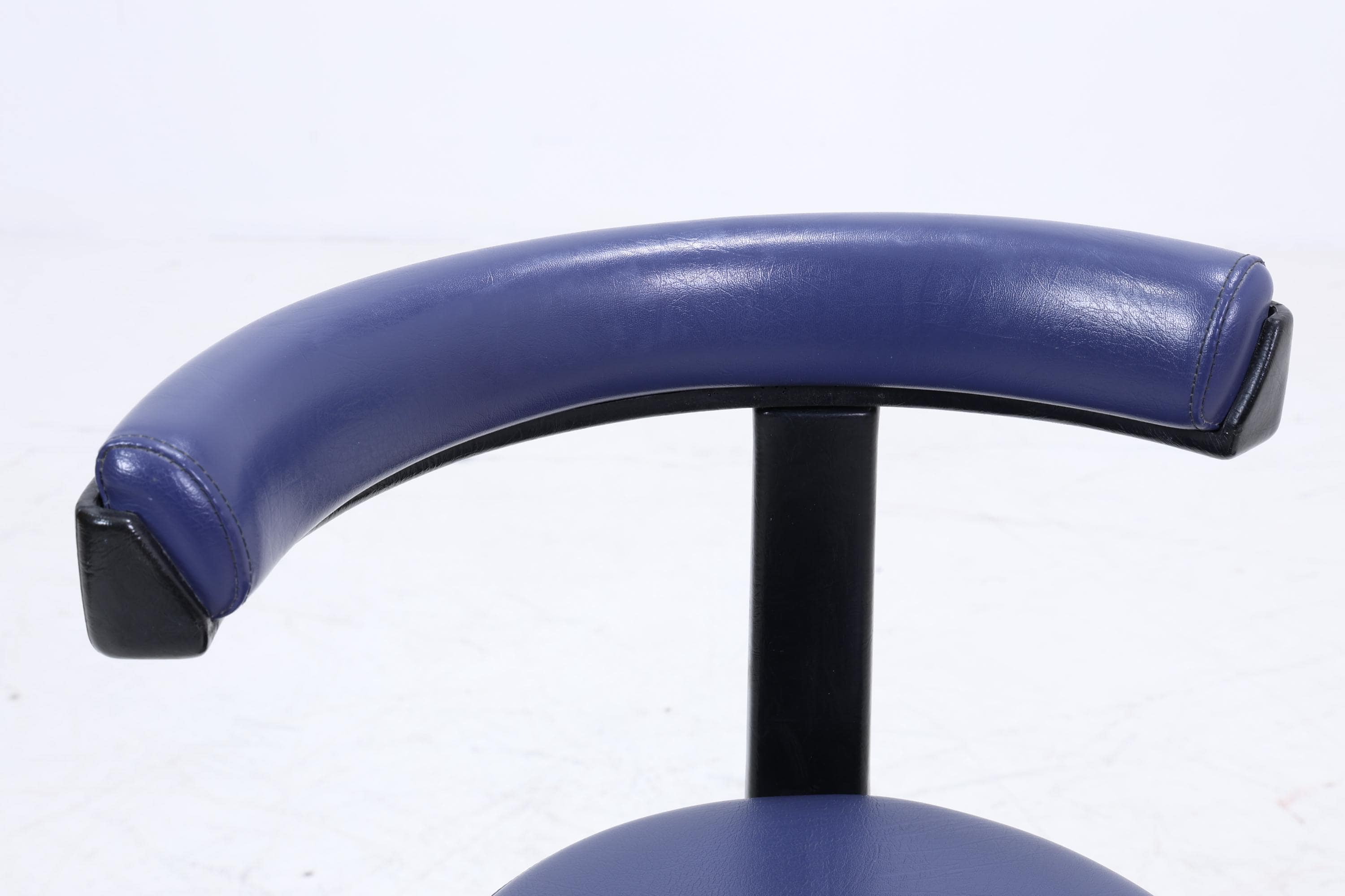 1v4 Siemens Sirona Stil Rollhocker | Vintage Praxis- &amp; Laborhocker | Industrie Design Drehhocker