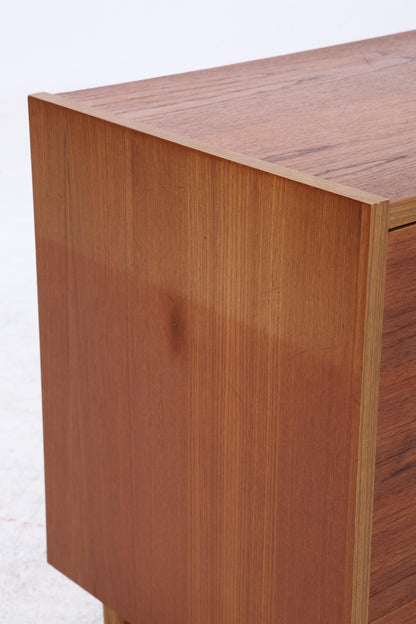 Vintage Teak Schubladenkommode | Mid-Century Kommode mit 4 Schubladen | Skandinavisches Design