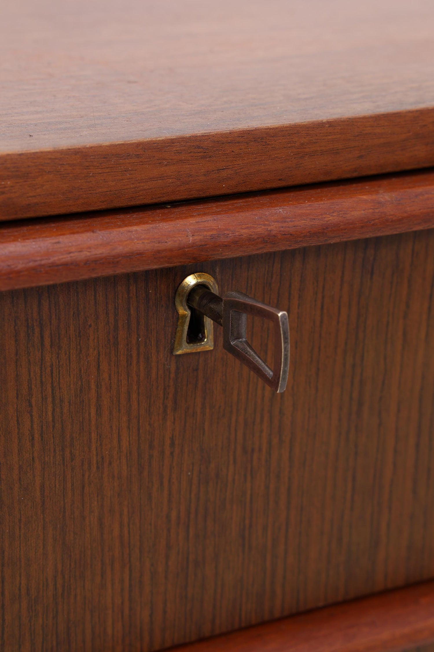 Teak Schubladenkommode | Mid-Century Vintage Kommode mit 4 Schubladen | Scandinavian Design 1960er