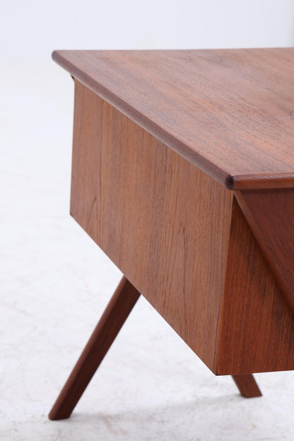Vintage Teak Nähkasten | Danish Design | Mid-Century Beistelltisch