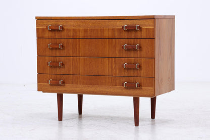 Vintage Teak Kommode mit 4 Schubladen | Mid-Century Schrank