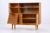 Hellerau Vitrine Serie 602 | Franz Ehrlich | Senesche Mid-Century Highboard