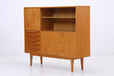 Hellerau Vitrine Serie 602 | Franz Ehrlich | Senesche Mid-Century Highboard