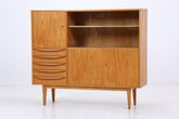Hellerau Vitrine Serie 602 | Franz Ehrlich | Senesche Mid-Century Highboard