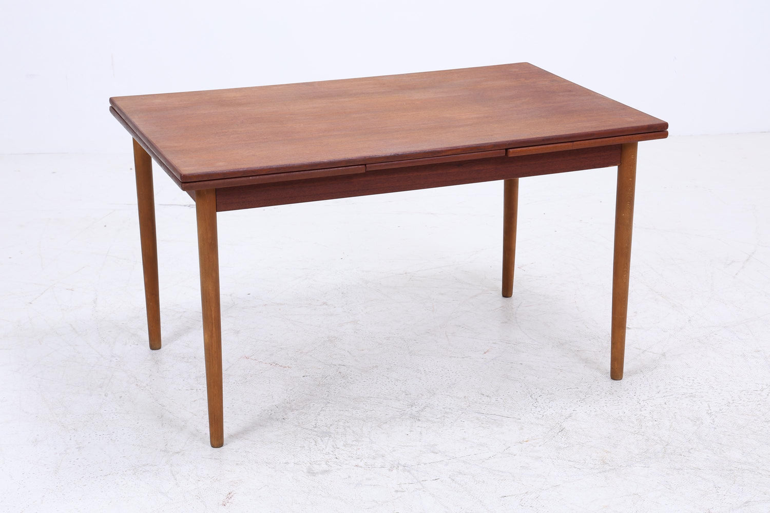 Vintage Teak Küchentisch mit Ausziehfunktion | Mid-Century Esstisch