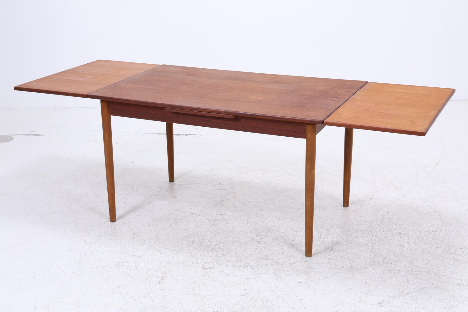 Vintage Teak Küchentisch mit Ausziehfunktion | Mid-Century Esstisch