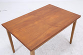 Vintage Teak Esstisch | Mid Century Ausziehtisch mit 2 Ausziehplatten